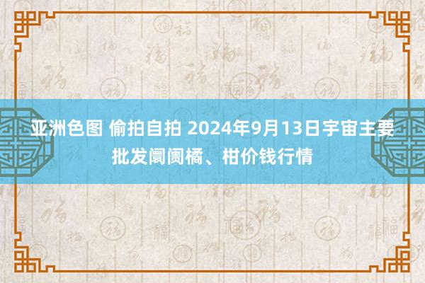 亚洲色图 偷拍自拍 2024年9月13日宇宙主要批发阛阓橘、柑价钱行情