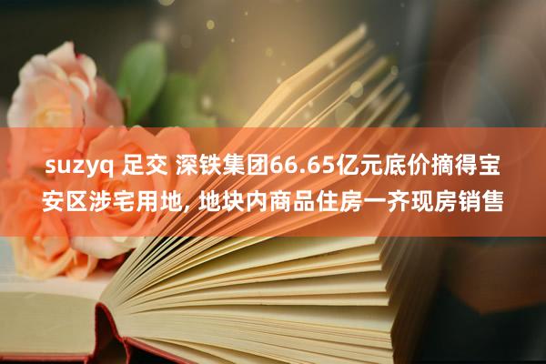 suzyq 足交 深铁集团66.65亿元底价摘得宝安区涉宅用地， 地块内商品住房一齐现房销售