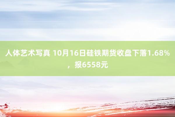 人体艺术写真 10月16日硅铁期货收盘下落1.68%，报6558元